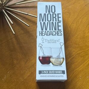 PureWine No More Wine Headaches The Wand Wine Purifier set of 3